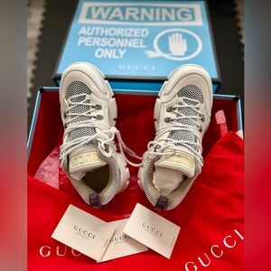 Gucci Flashtrek White